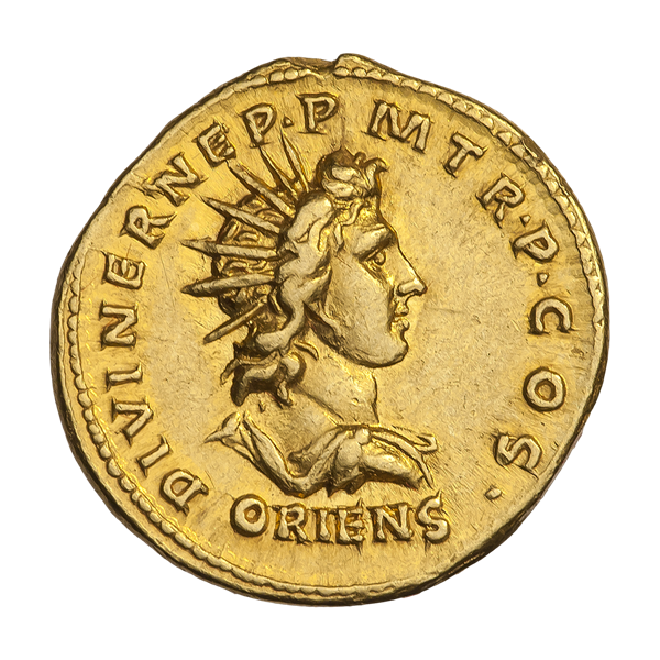 Aureus. Адріан