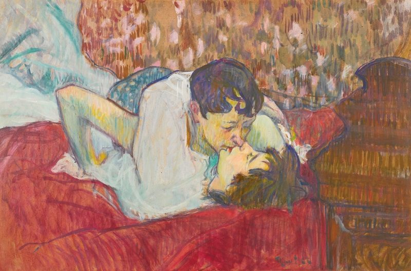 The Kiss (red)