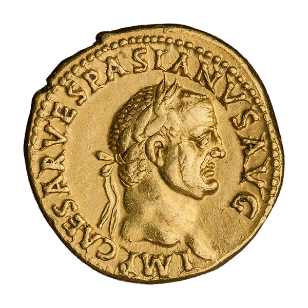 Aureus. Vespasian
