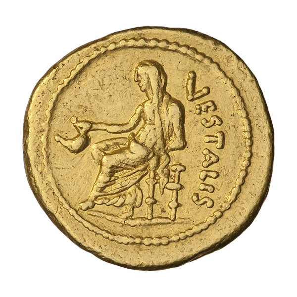 Aureus. Monetarium Clodius Vestalius
