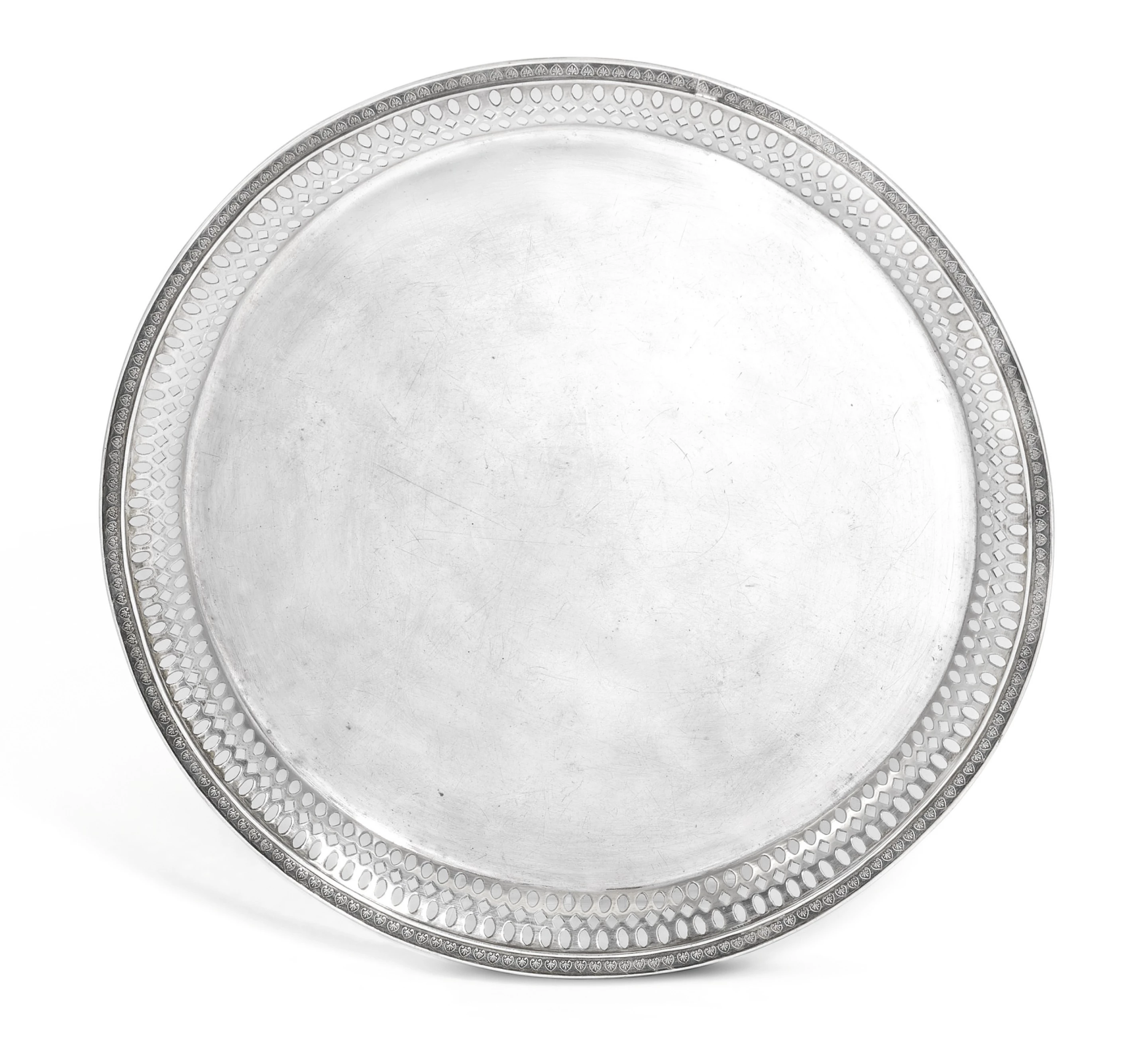 Срібна таріль